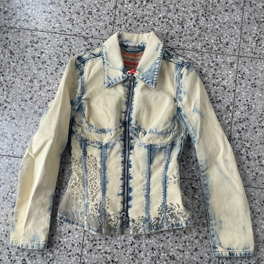 Disel Lace Denim Jacket